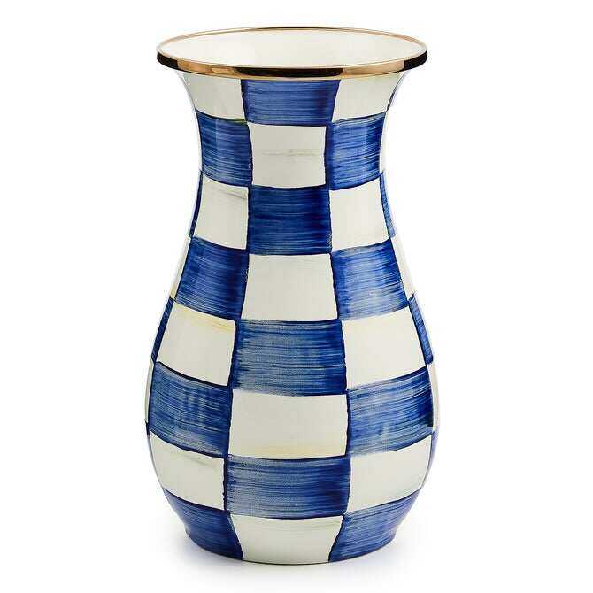 Enamel Tall Vase